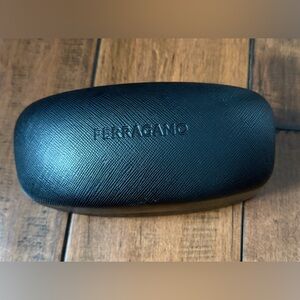 Salvatore Ferragamo Black Case with Red Card